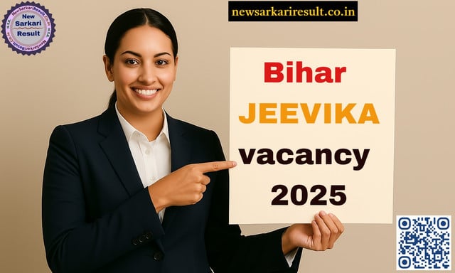 Bihar JEEVIKA vacancy 2025--Last date extended Image